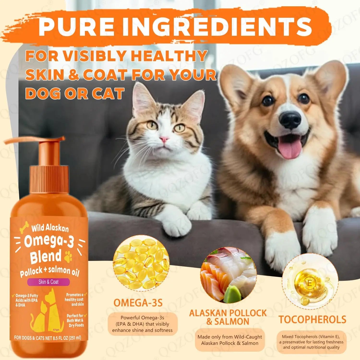 Wild Ocean Pet Omega Blend