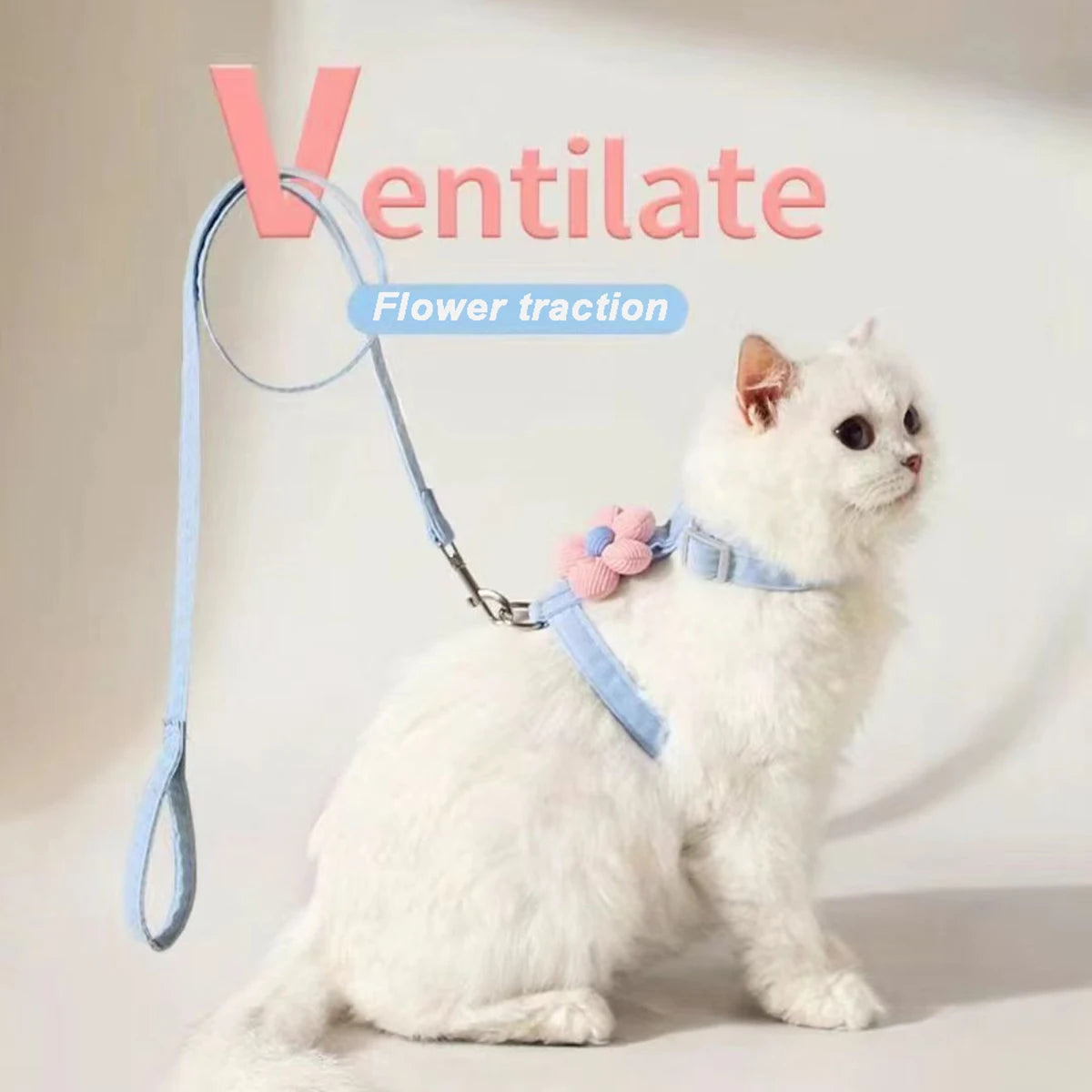 TrailPaw Adjustable Cat Harness