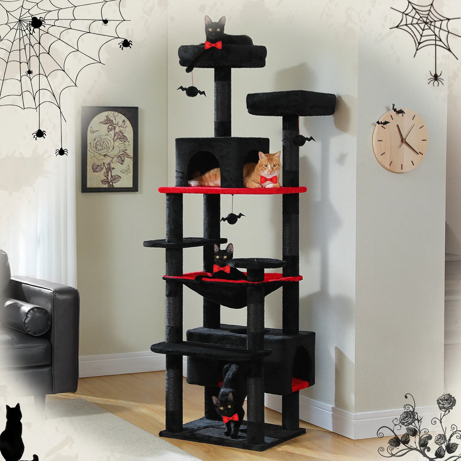 Large Indoor Cat Tree Tower