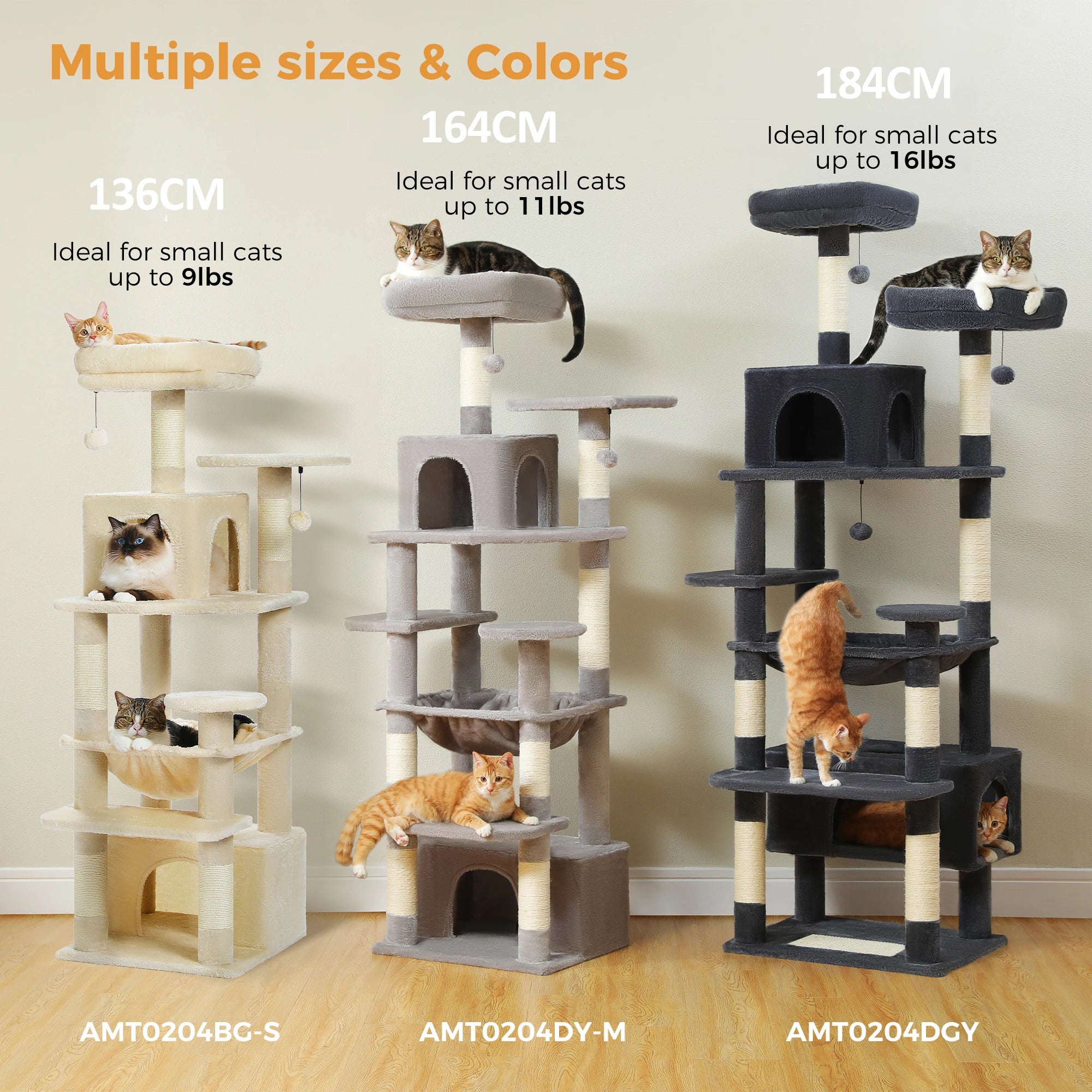 Large Indoor Cat Tree Tower